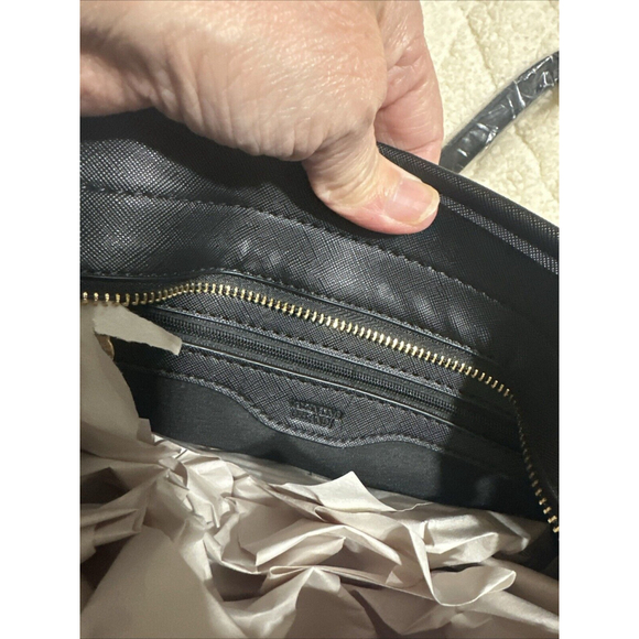 Valentino Orlandi Black Tote Bag With Wallet New with Tags MSRP $200 - Picture 10 of 10